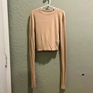 YoungLA for her beige long sleeve size XS